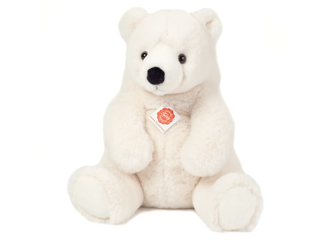 Eisbär sitzend 35cm