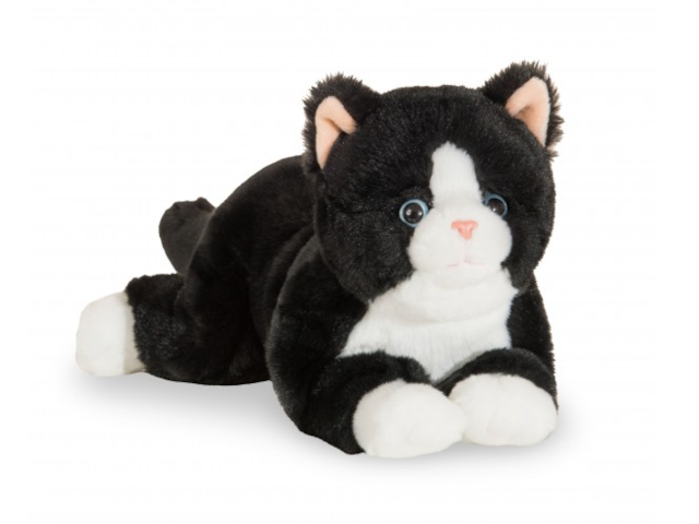 Schlenkerkatze schwarz 30 cm