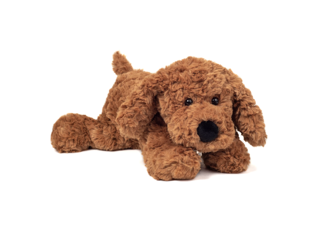 Schlenkerhund braun 28cm