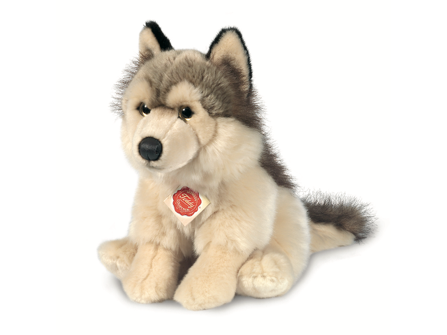 Wolf sitzend 29 cm