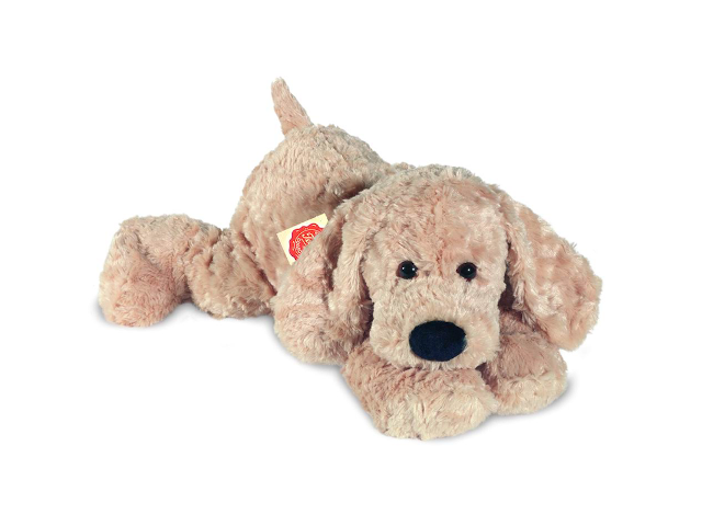 Schlenkerhund beige 40 cm