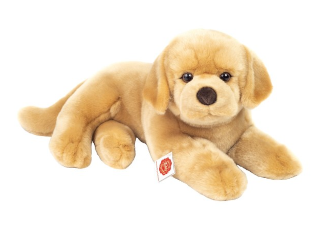 Labrador Retriever liegend 45 cm