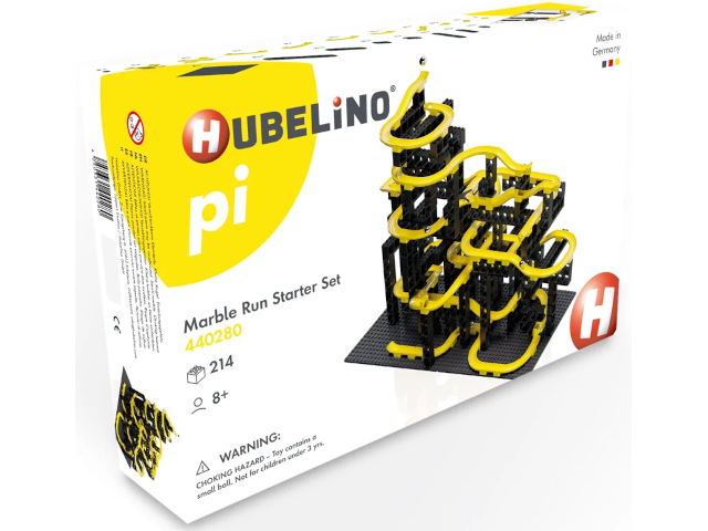 Hubelino pi: Kugelbahn Starterset [214 Teile]