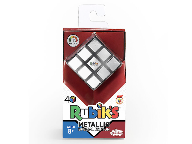 Rubik`s Cube 3x3 Metallic