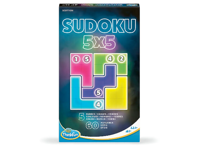Sudoku 5x5 - magnetic