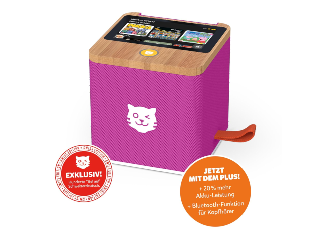 tigerbox TOUCH PLUS (lila) - Swiss-Edition