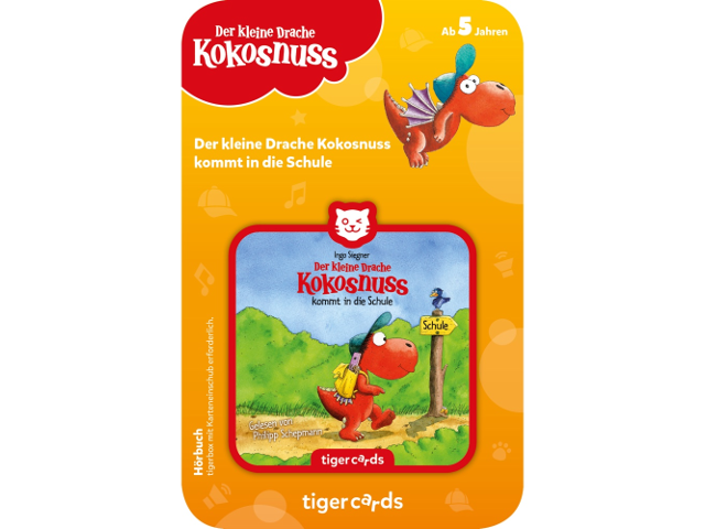 tigercard: Der kleine Drache Kokosnuss kommt in die Schule