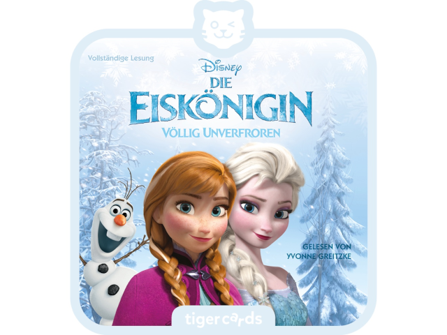 tigercard: Die Eiskönigin - völlig unverfroren