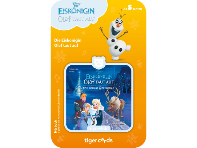 tigercard: Die Eiskönigin - Olaf taut auf