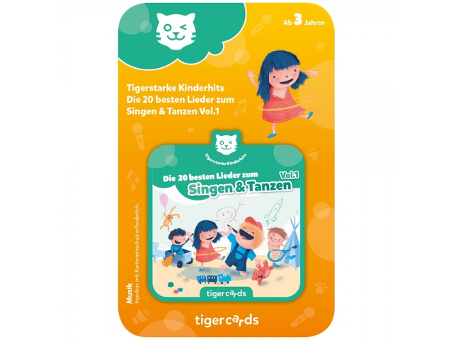 tigercard: Die 20 besten Lieder zum Singen & Tanzen