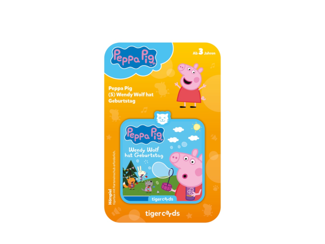 tigercard - Peppa Pig - Folge 5: Wendy Wolf hat Geburtstag