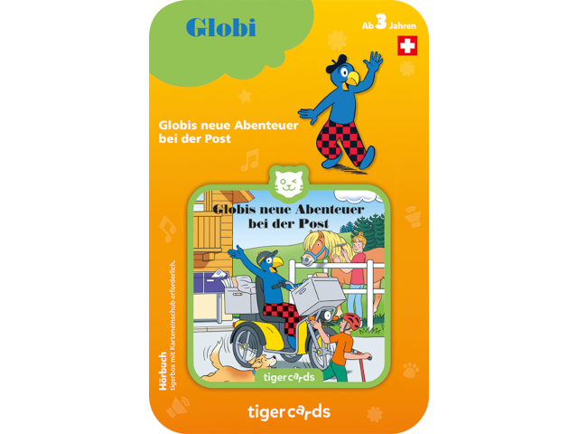 tigercard: Globis neue Abenteuer bei der Post