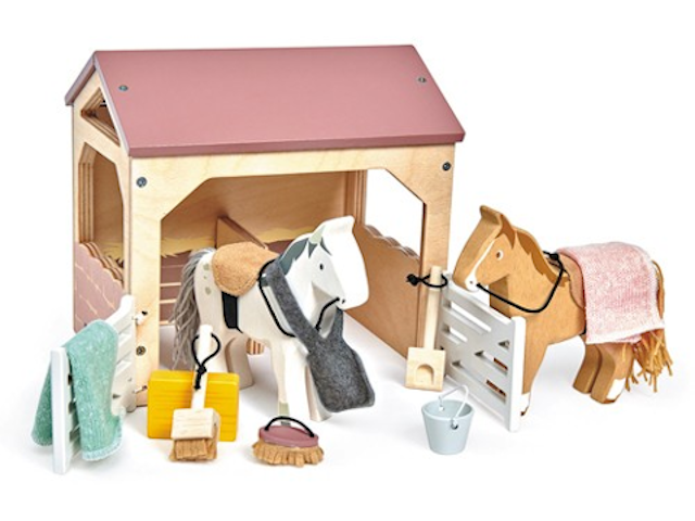 Puppenhaus Pferdestall