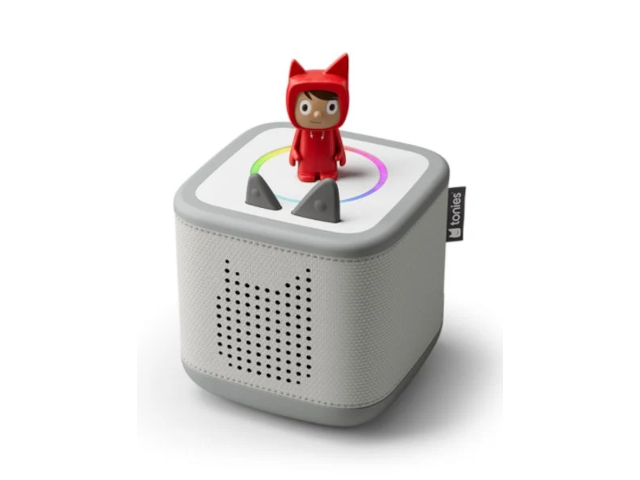 Toniebox 2 Mondgrau Starter Set Kreativ-Tonie Rot