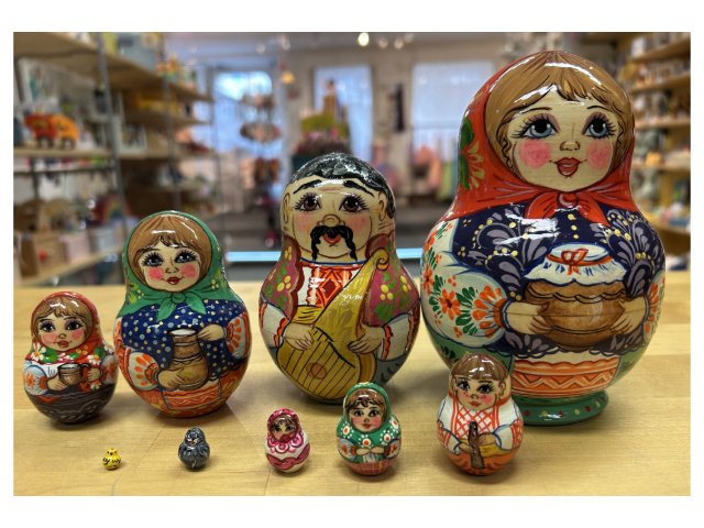 Ukrainisches Matroschka Set 10 in 1