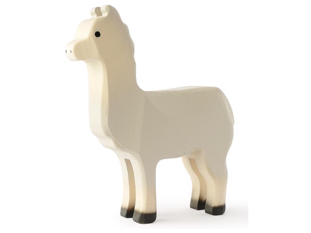 Lama klein weiss