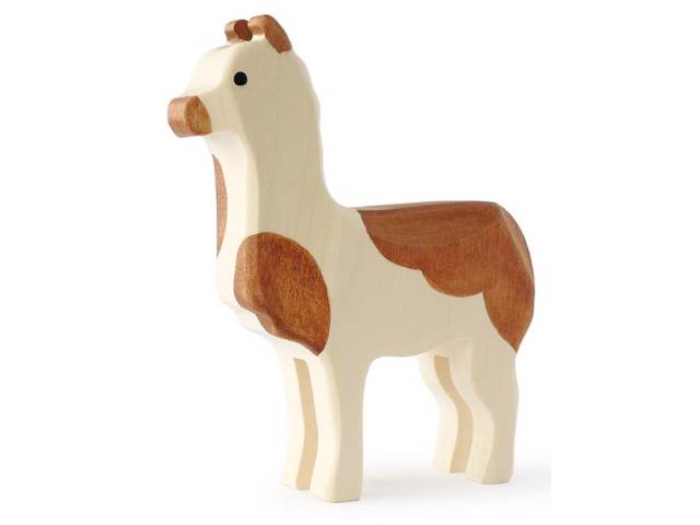 Lama gross braun