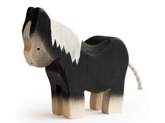 Pony schwarz