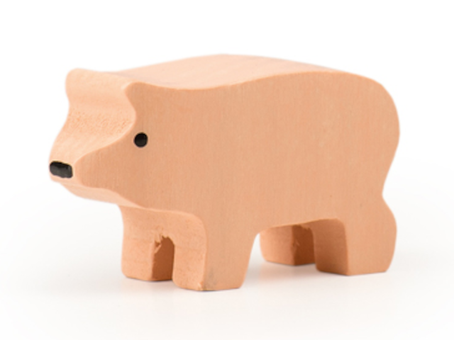 Schwein klein rosa