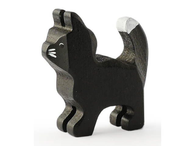 Katze schwarz