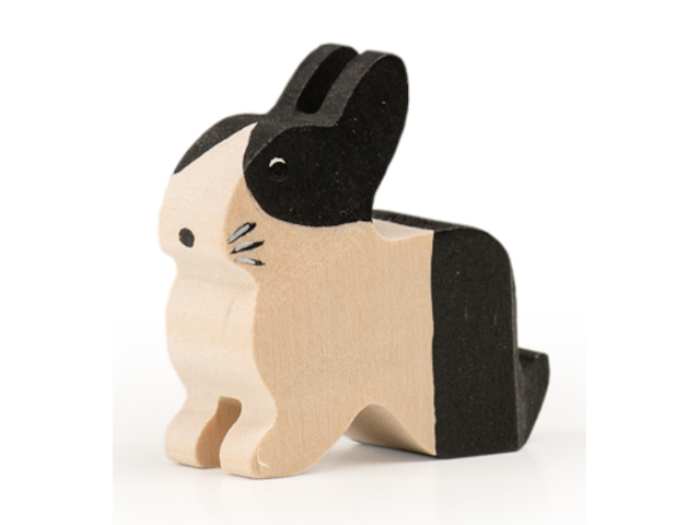 Holländer Hase schwarz