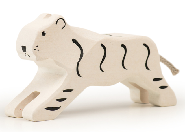 Tiger gross weiss