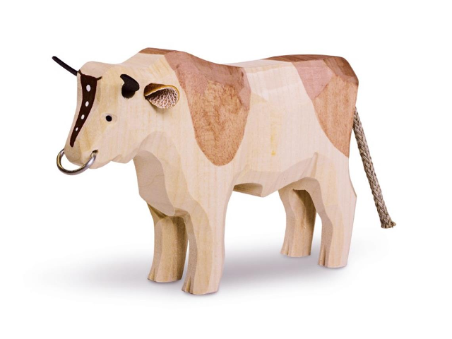 Stier gross Fleckvieh