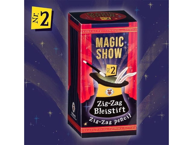 MAGIC SHOW Trick 2 Zig-Zag Bleistift