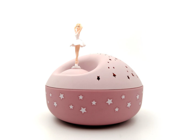 Sternenprojektor mit Musik, Ballerina
