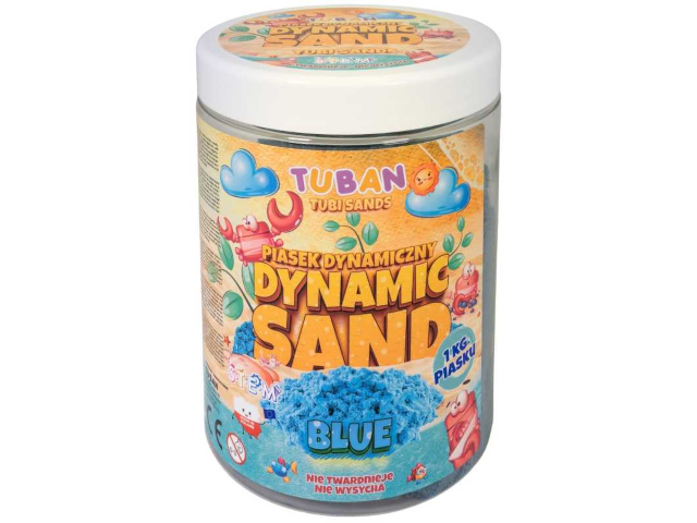 Dynamischer Sand 1 kg blau