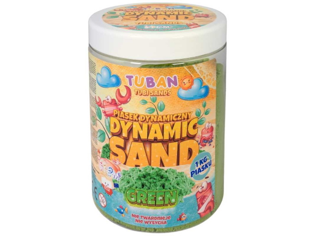 Dynamischer Sand 1 kg grün
