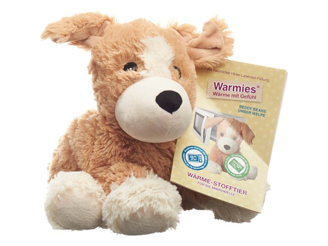 Wärme-Stofftier Welpe