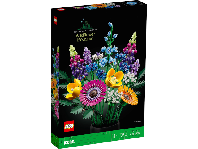 Lego Wildblumenstrauss Lego Icons, 939 Teile