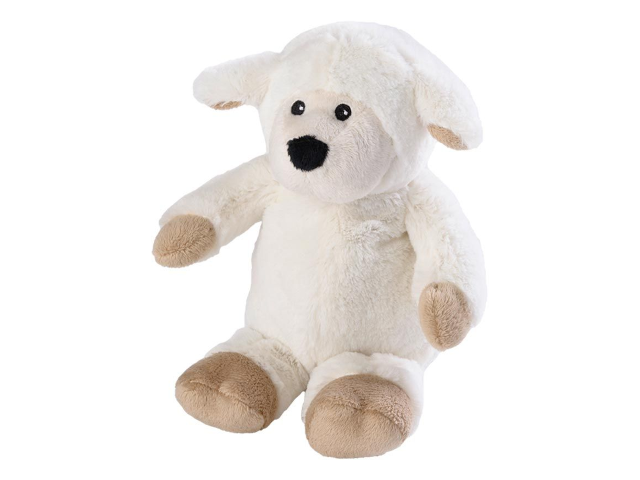 Wärme-Stofftier Mini Schaf beige