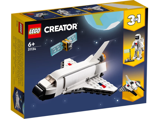 Spaceshuttle Lego Creator, 144 Teile