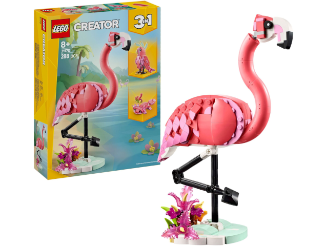Rosa Flamingo Lego Creator, 288 Teile