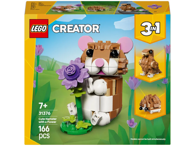 Creator Niedlicher Hamster mit Blume