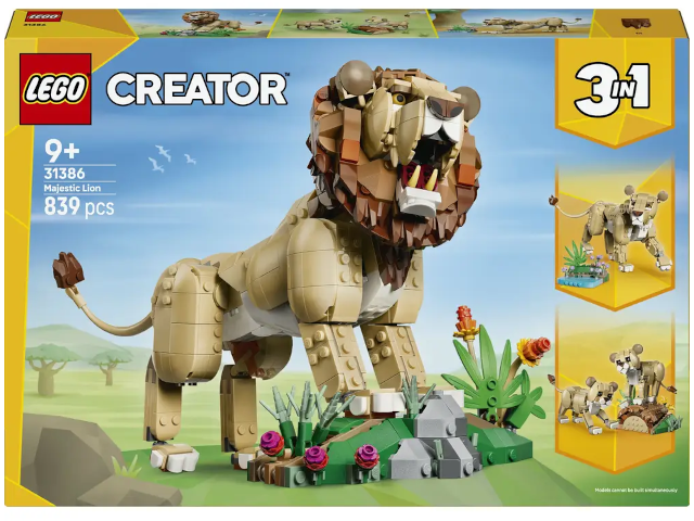 Creator Wilde Tiere - Majestätischer Löwe
