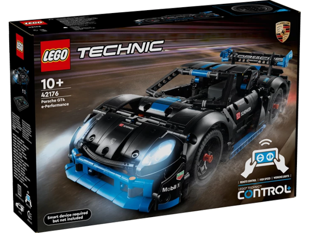 Porsche GT4 e-Performance Rennwagen, Lego Technic, 838 Teile