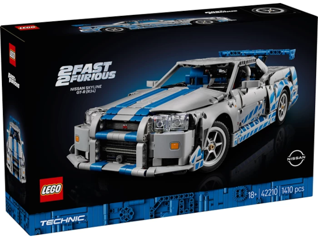 Lego Technic 2 Fast 2 Furious Nissan Skyline GT-R (R34) Flitzer