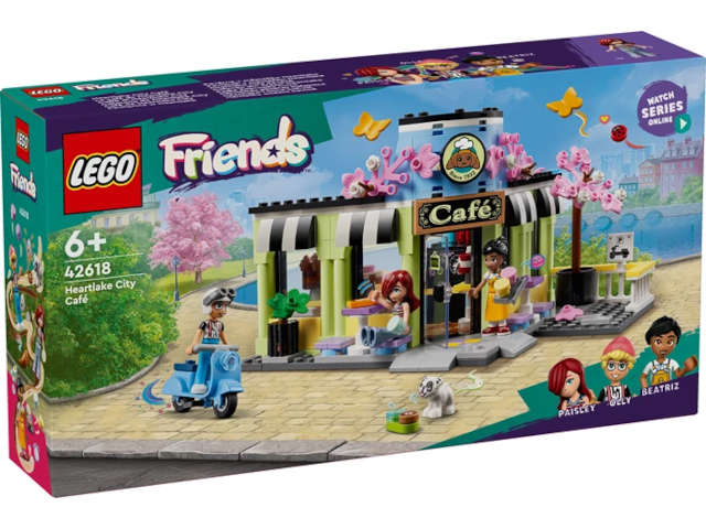 Heartlake City Café Lego Friends, 426 Teile