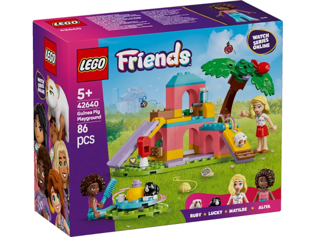Meerschweinchen Spielplatz Lego Friends, 86 Teile