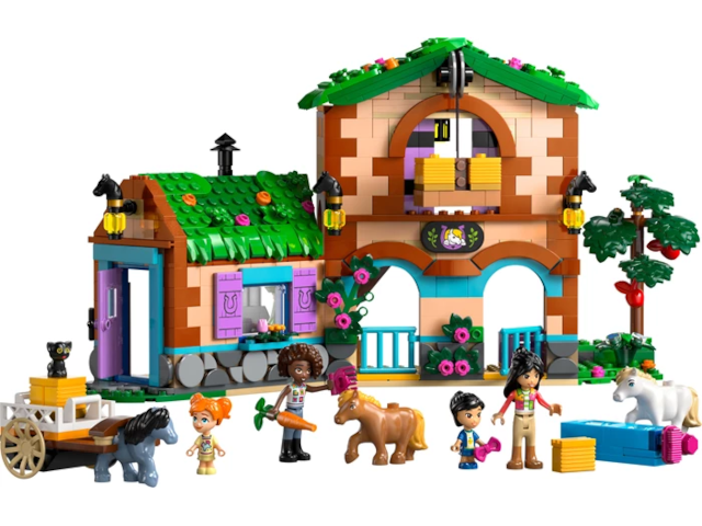 Ponyhof und Stall Lego Friends, 727 Teile