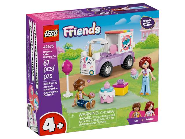 Lego Friends Einhorn-Kuchenlieferwagen