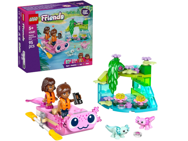Lego Friends Axolotl-Abenteuerboot