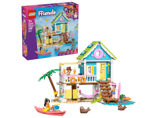 Lego Friends Strandhaus mit Robben