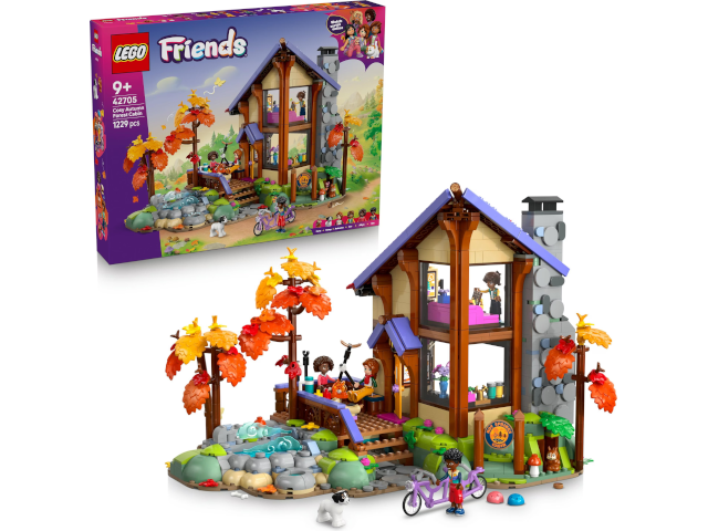 Lego Friends Gemütliche Hütte im Herbstwald