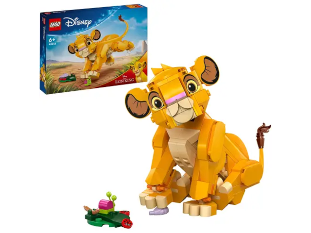 Simba, das Löwenjunge des Königs