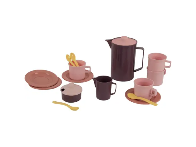 Kaffee Set im Netz 17tlg