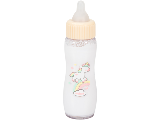 Magische Puppenflasche `Einhorn Henri` mit Trickmilch